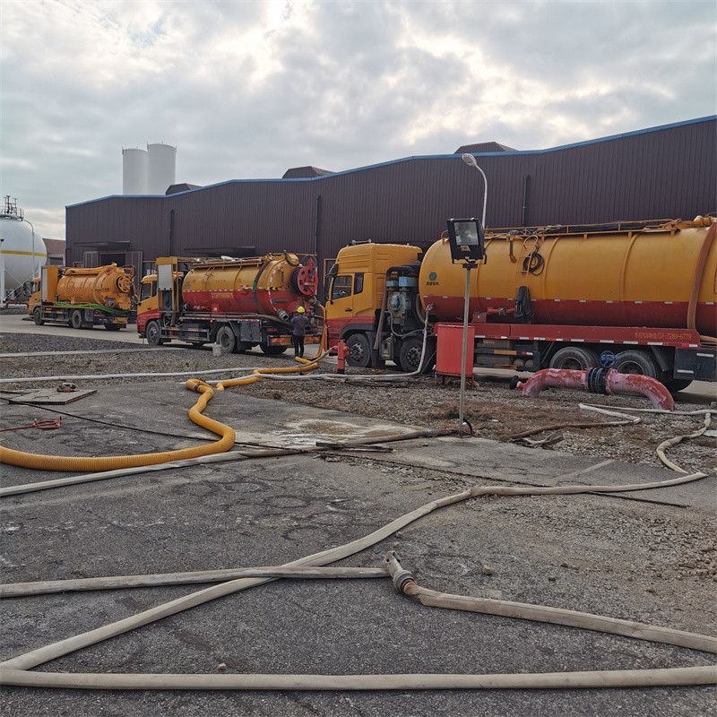 安吉污水池清理